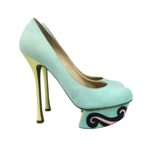 Nicholas Kirkwood platform heel pumps size 36.5 - Picture 4 of 9